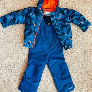 Boy’s 4T Columbia Ski Set - Bib & Jacket! EUC!